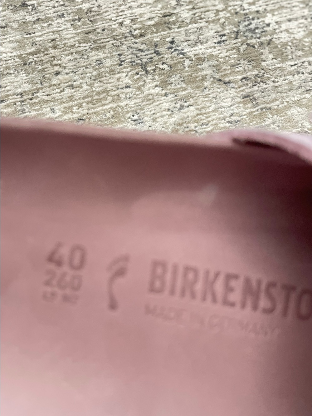 Birkenstock Madrid Big Buckle Lavender Purple Gold Exquisite 40 - Picture 5 of 7